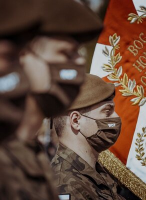Przysięga wojskowa w 1PBOT - 21.05.2021