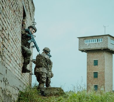 Łódzcy terytorialsi na poligonie