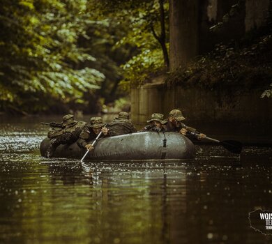 Szkoleniowy weekend terytorialsów z Warmii i Mazur