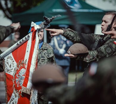 Przysięga wojskowa w Słupsku.