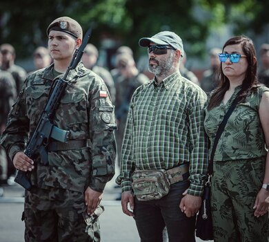 Przysięga wojskowa w Słupsku.