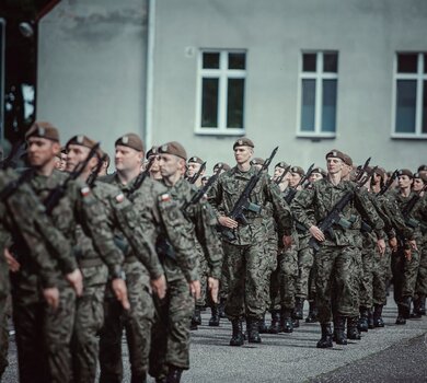 Przysięga wojskowa w Słupsku.