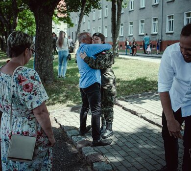 Przysięga wojskowa w Słupsku.