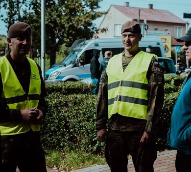 Żołnierze WOT w Krynka na Podlasiu w ramach operacji #SilneWsparcie