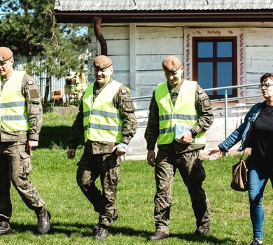 Żołnierze WOT na Lubelszczyźnie w operacji #SilneWsparcie