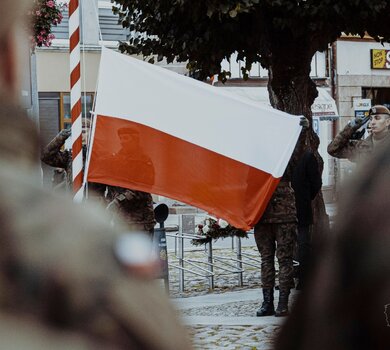 Trzebiatów - wręczenie sztandaru 14ZBOT i przysięga wojskowa