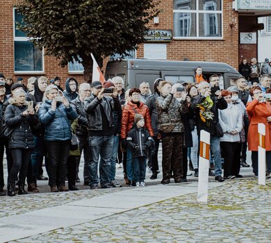 Trzebiatów - wręczenie sztandaru 14ZBOT i przysięga wojskowa