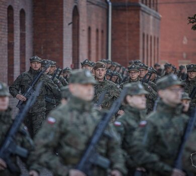 Przysięga wojskowa w Toruniu