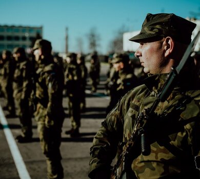 Przysięga wojskowa w BIałymstoku
