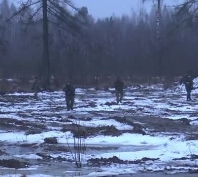 Polsko-brytyjski kurs dla podoficerów WOT - JNCO section attack