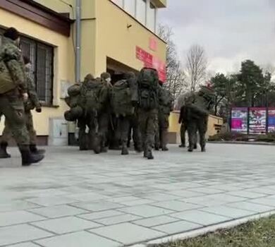 Stawiennictwo żołnierzy WOT na Podlasiu