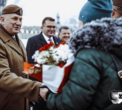 Chorzów. Przysięga wojskowa nowych terytorialsów 11 Małopolskiej Brygady OT.