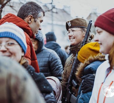 Chorzów. Przysięga wojskowa nowych terytorialsów 11 Małopolskiej Brygady OT.