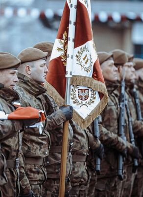 Chorzowska przysięga małopolskich terytorialsów.