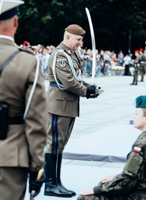 AGRYKOLA - Promocja oficerska na Pl. Piłsudskiego