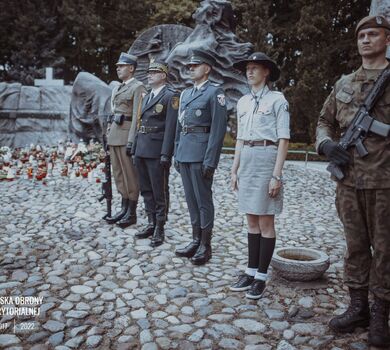 Żołnierze WOT złożyli Hołd Powstańcom Warszawy