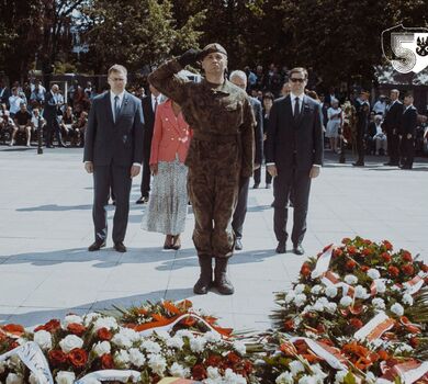 Żołnierze WOT złożyli Hołd Powstańcom Warszawy