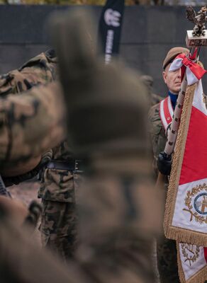 Pierwsza przysięga Stołecznych Terytorialsów