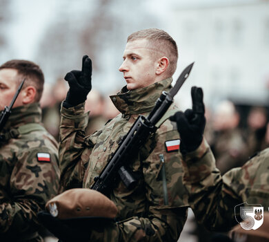 Przysięga wojskowa w Białymstoku