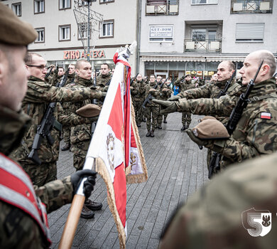 Pierwsza przysięga Terytorialsów w Opolu