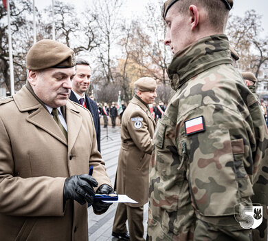 Pierwsza przysięga Terytorialsów w Opolu