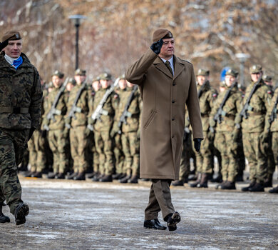 Przysięga wojskowa w 4WMBOT