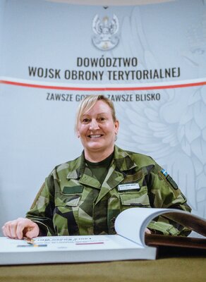 Wizyta szwedzkiej delegacji w DWOT
