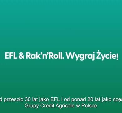 EFL rozpoczął współpracę z Fundacją Rak’n’Roll  Wygraj Życie!