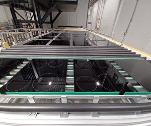 nadrukowane formatki szkla ceramicznego z utwardzonym nadrukiem