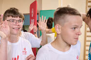 Lekcja WF-u w Liniewie (2)