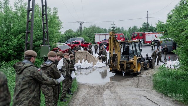 Alarm powodziowy Zawichost - 24.05.2019