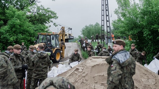 Alarm powodziowy Zawichost - 24.05.2019