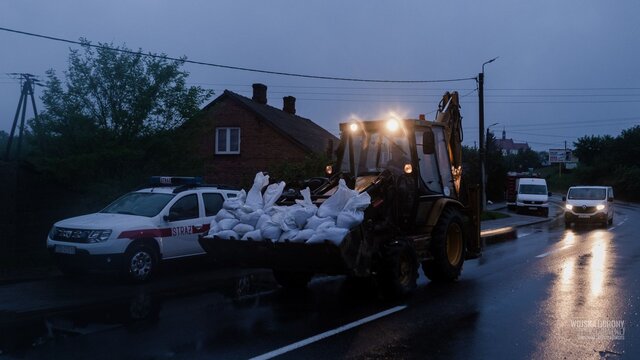 Alarm powodziowy Zawichost - 24.05.2019