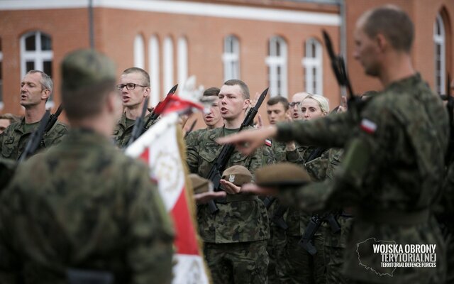 Przysięga wojskowa 7PBOT m. Malbork - 13.07.2019