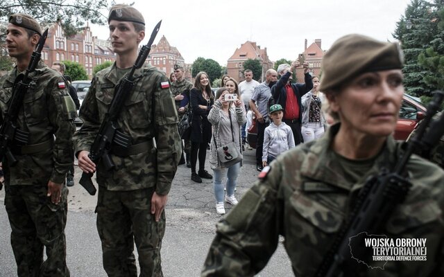 Przysięga wojskowa 7PBOT m. Malbork - 13.07.2019