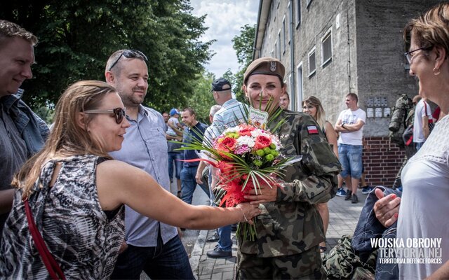 Przysięga 4WMBOT m. Braniewo - 21.07.2019