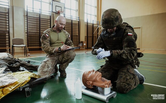 Najlepsi z najlepszych szkolą wojskowych medyków