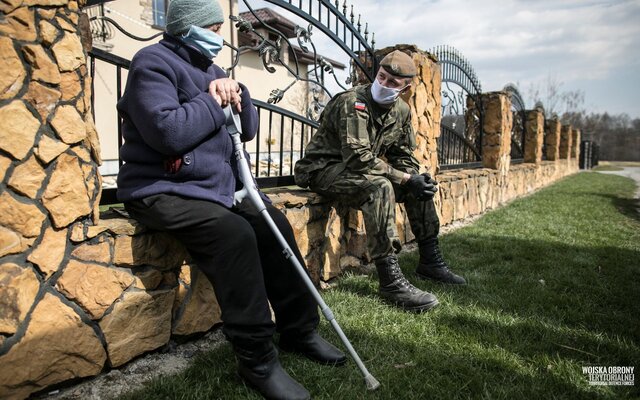 Wsparcie potrzebujących w ramach operacji #OdpornaWiosna, 2 Lubelska Brygada OT