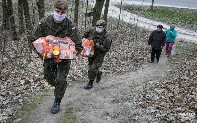 Wsparcie potrzebujących w ramach operacji #OdpornaWiosna, 2 Lubelska Brygada OT