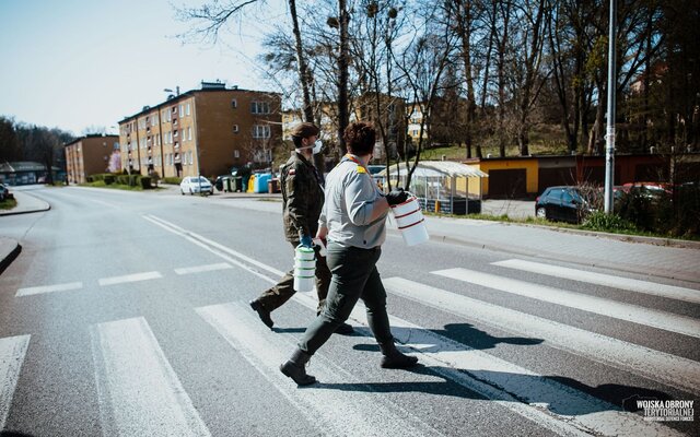 Współpraca z harcerzami w ramach #OdpornaWiosna, 13 Ślaska Brygada OT