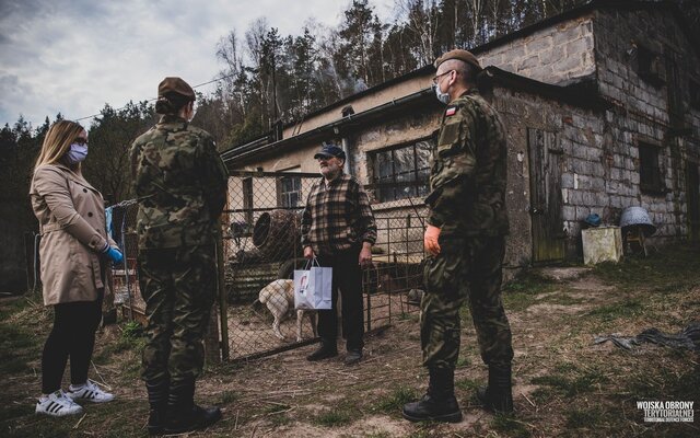 Wsparcie potrzebujących w ramach #OdpornaWiosna, 8 Kujawsko-Pomorska Brygada OT