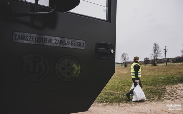 Wsparcie potrzebujących w ramach #OdpornaWiosna, 1 Podlaska Brygada OT