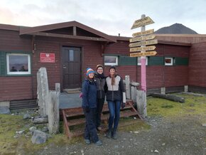 Na zdjęciu od lewej dr inż Klaudia Kosek, dr inż. Małgorzata Szopińska oraz mgr inż. Joanna Potapowicz. Fot. archiwum prywatne