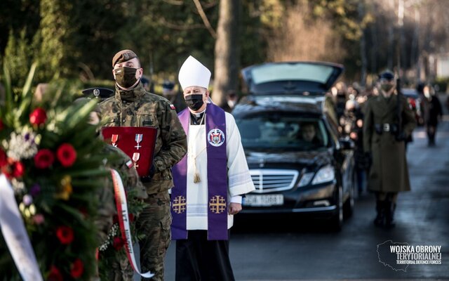 Pogrzeb ppłk Lidii Markiewicz - Ziental ps. "Lidka"