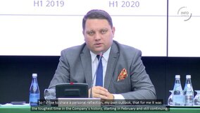 CEO comments to 1H 2020 results