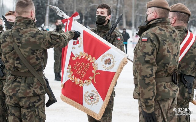 Przysięga w 2 Lubelskiej Brygadzie OT