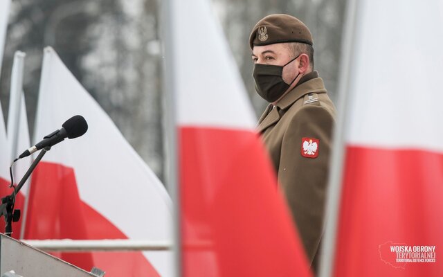 Przysięga w 2 Lubelskiej Brygadzie OT