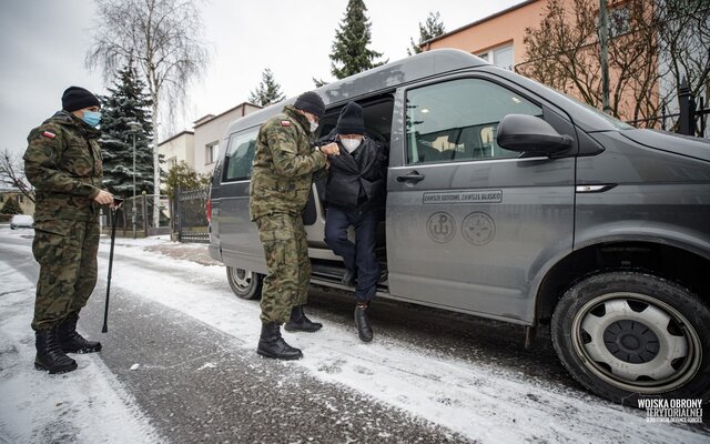 Wsparcie kombatantów w procesie szczepień