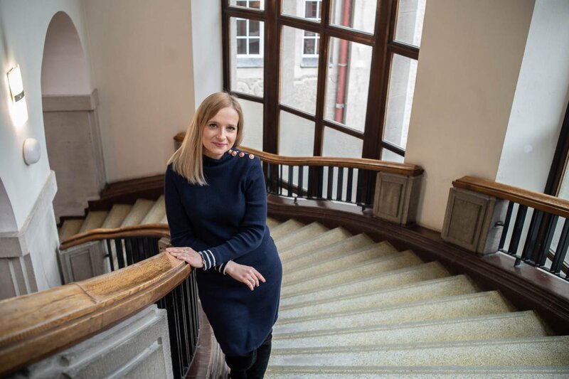 Na zdj. Dr inż. Justyna Singerska-Rynkowska. Fot. Paulina Staniszewska