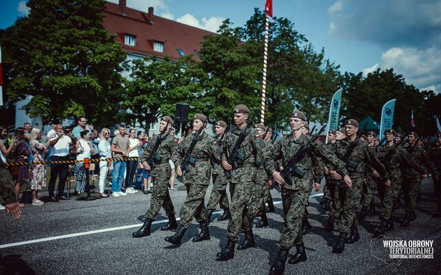 Przysięga wojskowa w Słupsku.